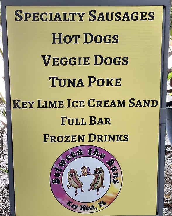 Notice for Hot Dog Cart